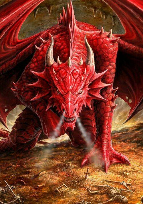 Red Dragon Art