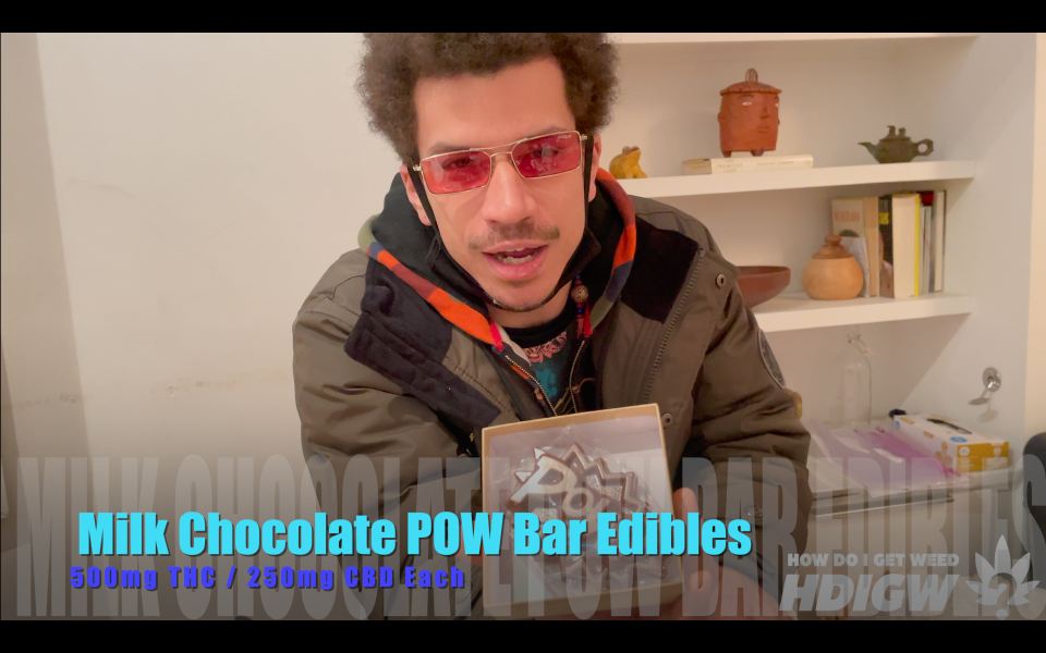 Milk Chocolate POW Bar Edibles Video