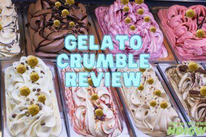 gelato crumble